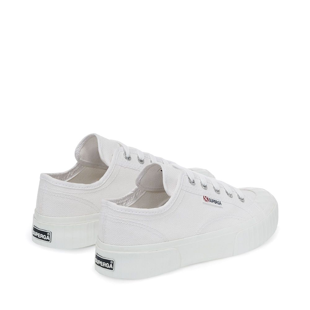 Superga 2630 Stripe White Low Top Sneakers - Men's Sneakers USA | US7108733